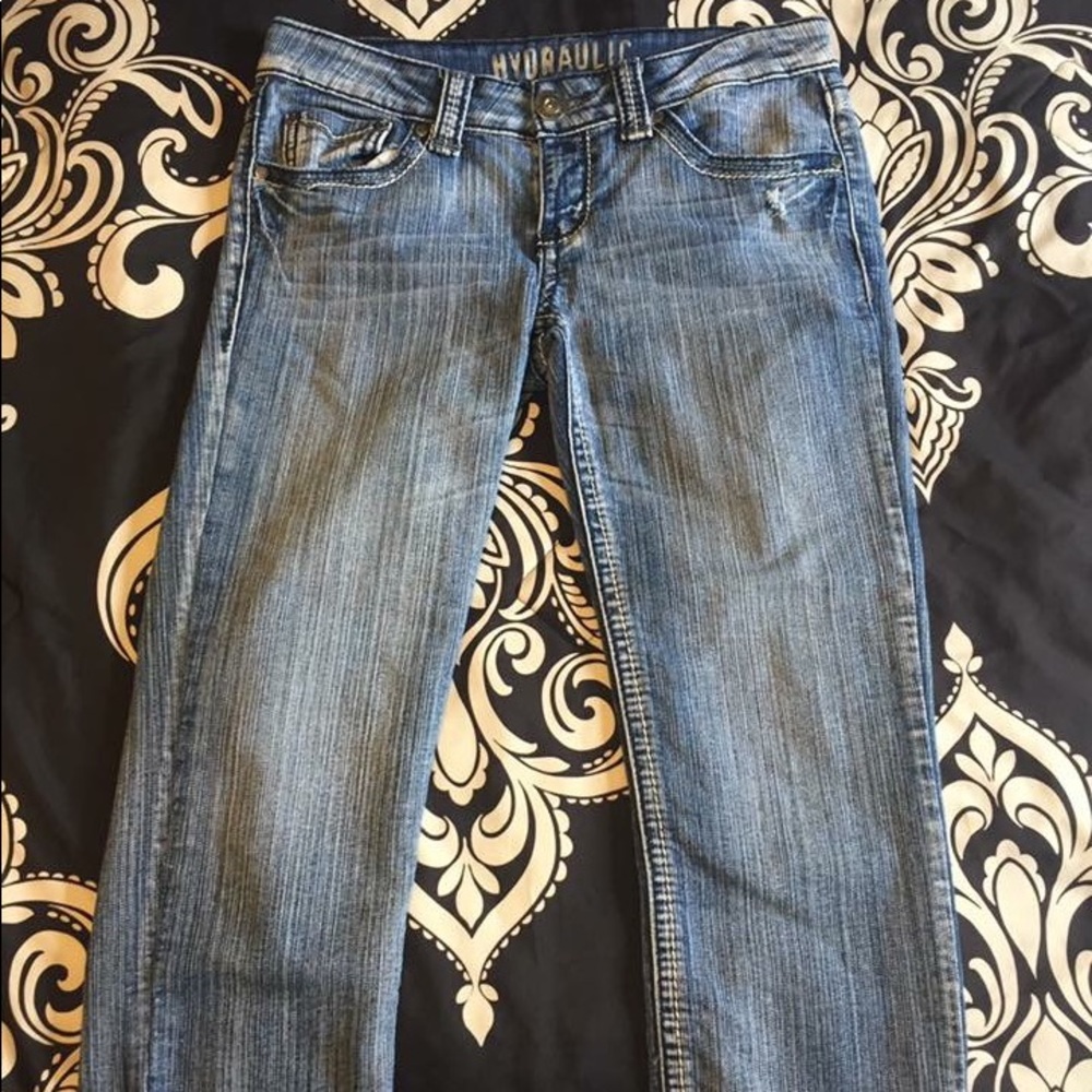 Hydraulic Jean Capris